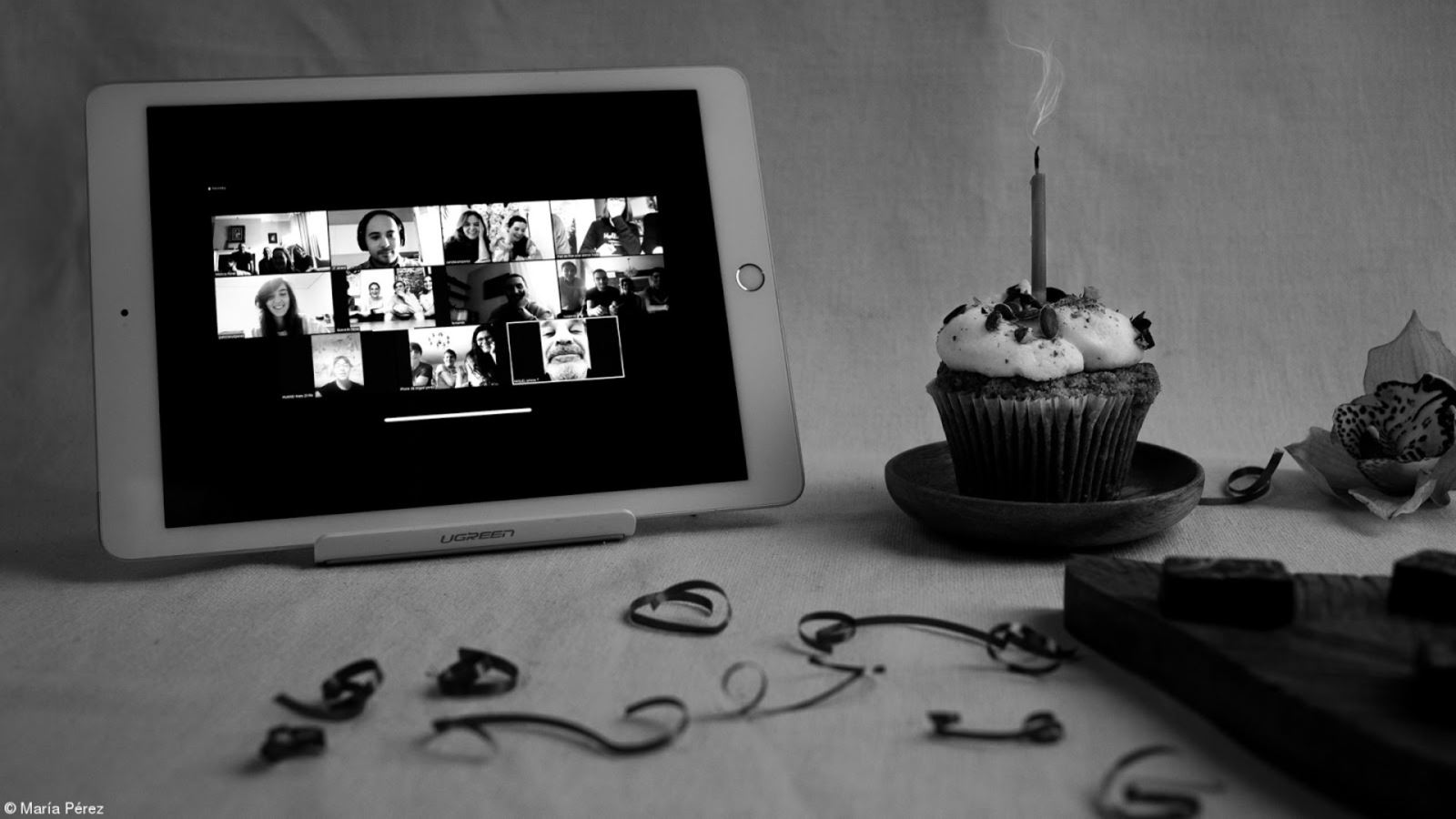 Birthday in Isolation by María Pérez. Highly Commended in the Food for Celebration category of Pink Lady® Food Photographer of the Year 2021